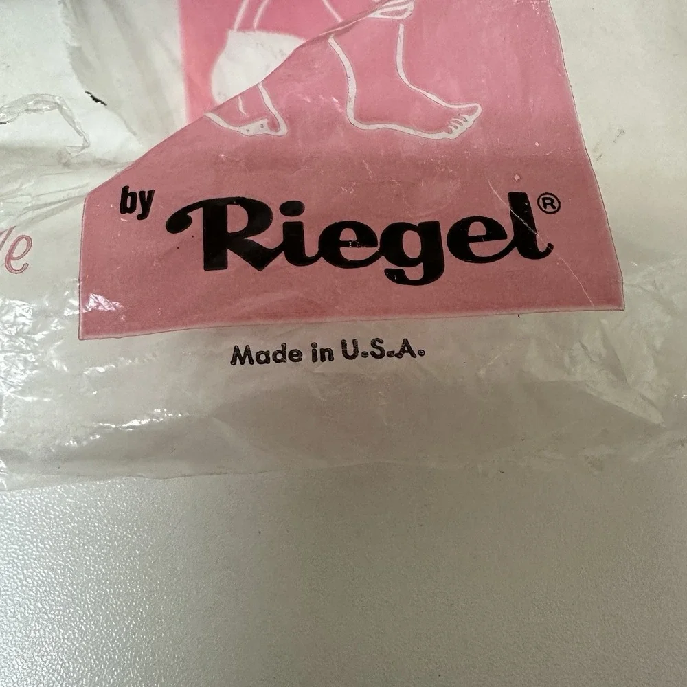 Vtg Riegel Comfort 100% Cotton Flannel Baby Receiving Blanket Bird Lamb NEW NOS